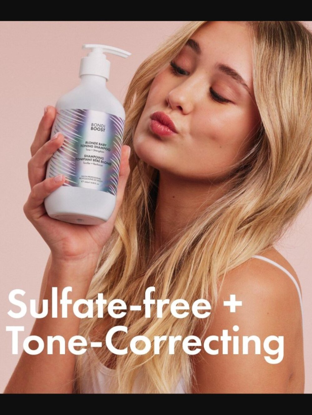 ❣️2/$36 NEW BONDIBOOST Blonde Baby Toning Shampoo Full Size 500mL